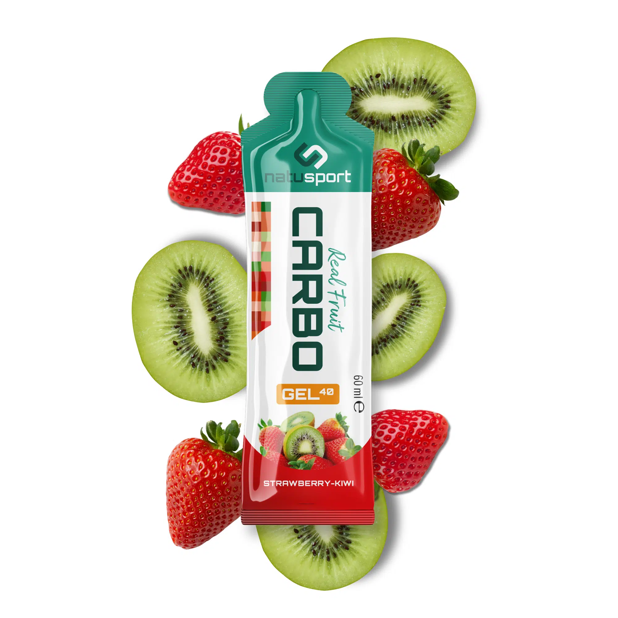 Losse Real Fruit Carbo Gel - Strawberry - Kiwi