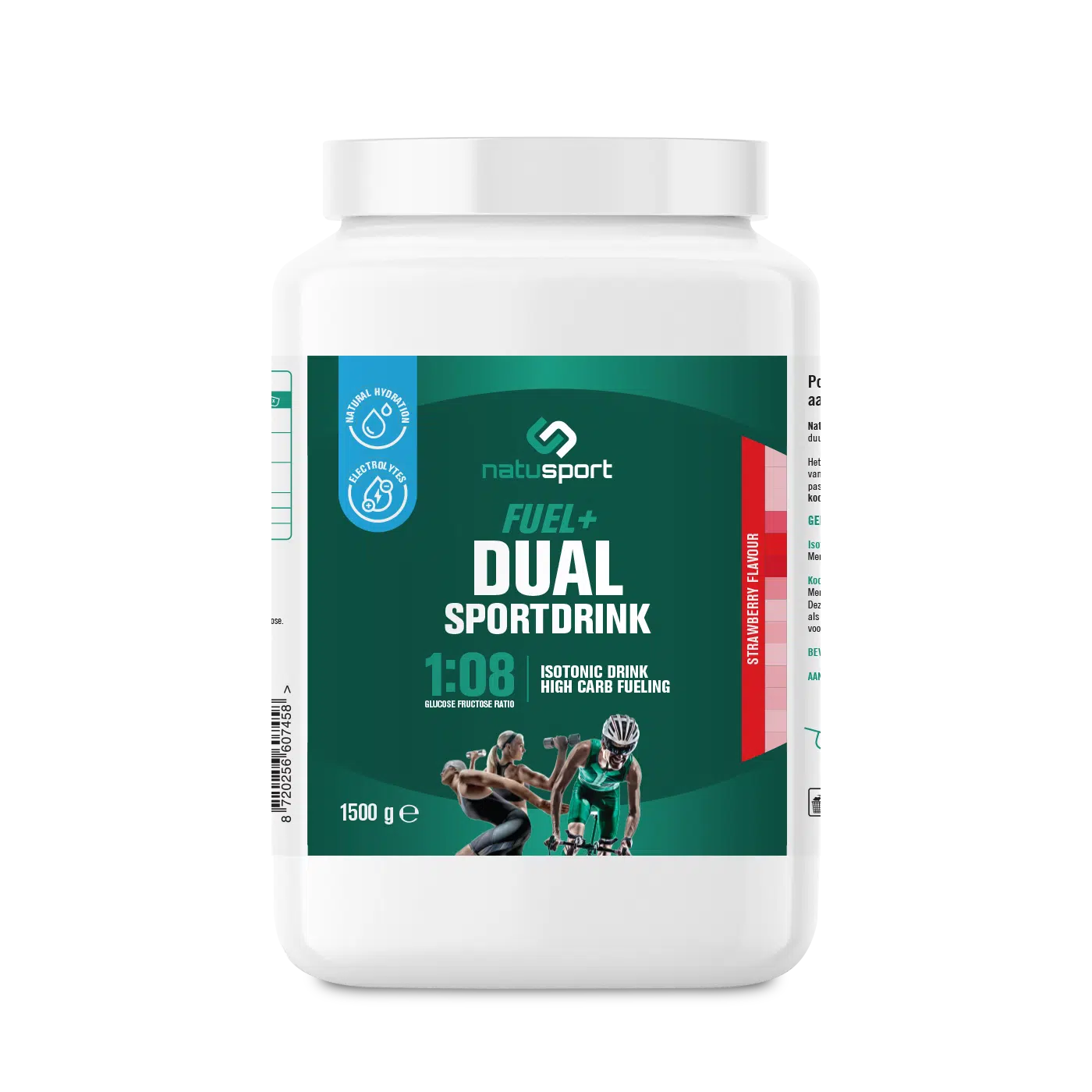 FUEL+ Dual Sportdrink - 1,5 kg pot